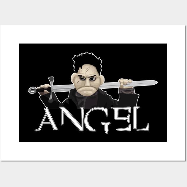 Angel - Smile Time Puppet Wall Art by konealfares